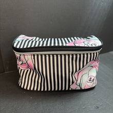Load image into Gallery viewer, Striped Flower Cosmetics Bag (Lancome)
