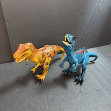Load image into Gallery viewer, 2pk Roaring Dinosaurs Battery Operated
