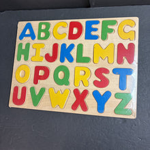 Load image into Gallery viewer, 26pc Alphabet Wooden Puzzle (NEW)

