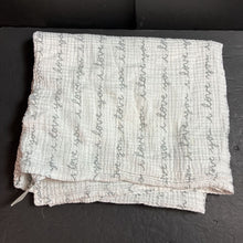 Load image into Gallery viewer, "I love you" Swaddle Blanket
