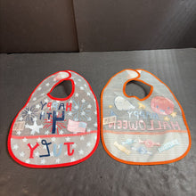 Load image into Gallery viewer, 4pk Holiday Bibs (Fourth of July, Halloween,Christmas, &amp; Thanksgiving)
