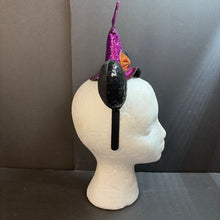 Load image into Gallery viewer, Minnie Mouse Halloween Sequin Witch Ears Headband Disney
