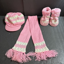 Load image into Gallery viewer, Winter Hat, Boots, &amp; Scarf Set

