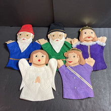 Load image into Gallery viewer, 5pk Bible Characters Felt Hand Puppets
