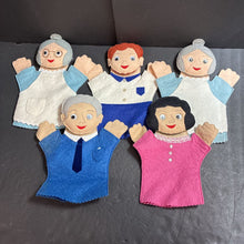 Load image into Gallery viewer, 5pk Felt Hand Puppets
