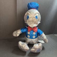 Load image into Gallery viewer, Disney Store 85th Anniversary Metallic Donald Duck Plush
