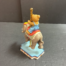 Load image into Gallery viewer, "I've Packed My Trunk and I'm Ready to Go" Beary Go Round Collection Ivan Figurine 1999 Vintage Collectible
