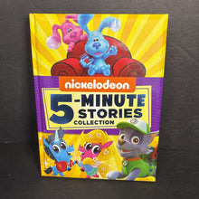 Load image into Gallery viewer, Nickelodeon 5-Minute Stories Collection (Bedtime Story) (Soft-Cover) -character hardcover
