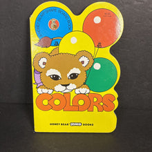 Load image into Gallery viewer, Colors (Fran Rizzo) (A Honey Bear Shape Board Book) -board
