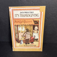 Load image into Gallery viewer, It's Thanksgiving (Jack Prelutsky) (Season: Fall, Holiday) -poetry paperback
