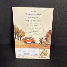 Load image into Gallery viewer, It's Thanksgiving (Jack Prelutsky) (Season: Fall, Holiday) -poetry paperback

