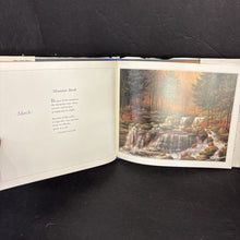 Load image into Gallery viewer, Snow Toward Evening: A Year in a River Valley - Nature Poems (Josette Frank) -poetry hardcover
