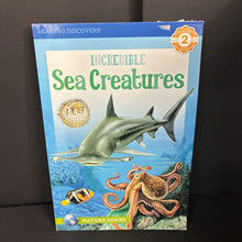 Load image into Gallery viewer, Incredible Sea Creatures (Reading Discovery Level 2 - Nature Series) (Sea Animals) -educational reader paperback
