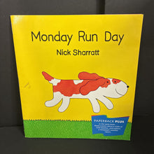 Load image into Gallery viewer, Monday Run Day (Nick Sharratt) (Houghton Mifflin) -reader paperback

