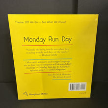 Load image into Gallery viewer, Monday Run Day (Nick Sharratt) (Houghton Mifflin) -reader paperback
