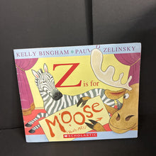 Load image into Gallery viewer, Z is for Moose (Kelly Bingham) -paperback
