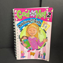 Load image into Gallery viewer, God and Me! 2: Devotions for Girls Ages 2-5 (Lynn Klammer) -activity religion paperback
