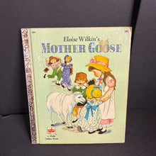 Load image into Gallery viewer, Eloise Wilkin's Mother Goose (Golden Book) (Nursery Rhyme) (Vintage Collectible 1971) -hardcover
