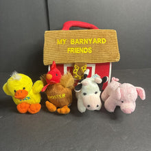 Load image into Gallery viewer, Baby Talk Barnyard Friends Animals w/Barn Battery Operated
