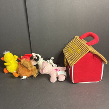 Load image into Gallery viewer, Baby Talk Barnyard Friends Animals w/Barn Battery Operated
