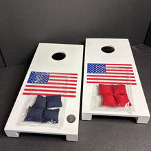 Load image into Gallery viewer, USA Wooden Tabletop Cornhole (AJJ Cornhole)
