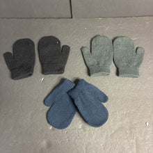 Load image into Gallery viewer, 3pk Boys Magic Stretch Construction Mittens (NEW) (N'ice Caps)

