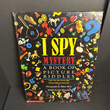 Load image into Gallery viewer, I Spy Mystery: A Book of Picture Riddles (Jean Marzollo) -look &amp; find hardcover

