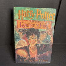 Load image into Gallery viewer, Harry Potter and the Goblet of Fire (J.K. Rowling) -series hardcover
