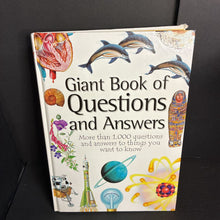 Load image into Gallery viewer, Giant Book of Questions and Answers (Diane Clouting) (Facts) -educational hardcover
