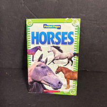 Load image into Gallery viewer, Horses (Pocket Pages) (Mammals) -educational paperback
