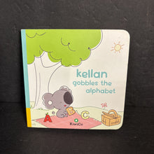 Load image into Gallery viewer, Kellan Gobbles the Alphabet (KiwiCo) -board
