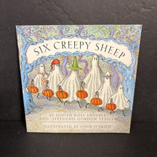 Load image into Gallery viewer, Six Creepy Sheep (Judith Ross Enderle &amp; Stephanie Gordon Tessler) (Season: Fall, Holiday: Halloween) -paperback
