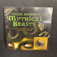 Load image into Gallery viewer, Greek Heroes and Mythical Beats - Discover the Myths and Legends of Ancient Greece (Selene Nicolaides) -mythology paperback
