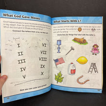 Load image into Gallery viewer, Bible Fun: Pre-K to First Grade: Fun Educational Activities Using Bible Stories to Teach Common Core Standards (Sunshine School 2014) -religion workbook paperback
