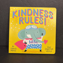 Load image into Gallery viewer, Kindness Rules! (a Hello!Lucky Book) (Eunice &amp; Sabrina Moyle) (Manners/Morals) -board
