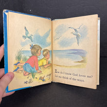 Load image into Gallery viewer, God Loves Me: A First Religious Book (Dr. Mary Alice Jones) (Vintage Collectible 1961) -religion hardcover
