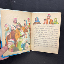 Load image into Gallery viewer, Jesus Who Helped People: A First Religious Book (Dr. Mary Alice Jones) (Vintage Collectible 1964) -religion hardcover
