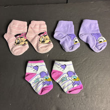 Load image into Gallery viewer, 3pk Girls Minnie Mouse Socks Disney
