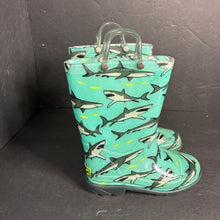 Load image into Gallery viewer, Boys Shark Rain Boots
