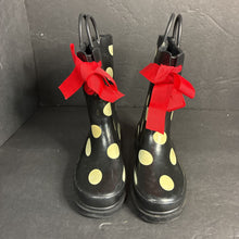 Load image into Gallery viewer, Girls Polka Dot Rain Boots
