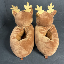Load image into Gallery viewer, Boys Rudolph Christmas Slippers
