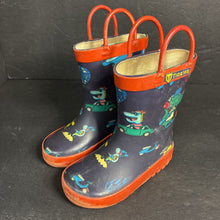 Load image into Gallery viewer, Boys Dinosaur Rain Boots (TideWe)
