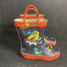 Load image into Gallery viewer, Boys Dinosaur Rain Boots (TideWe)
