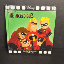 Load image into Gallery viewer, The Incredibles (Disney Pixar Moviebook Library) -character hardcover
