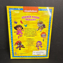 Load image into Gallery viewer, Nickelodeon Sticker Book Treasury: Over 350 Reusable Stickers -character activity paperback
