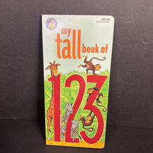 Load image into Gallery viewer, My Tall Book of 123 (Playmore Waldman) -board
