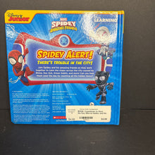 Load image into Gallery viewer, Countdown to Save the Day (Marvel Spidey and His Amazing Friends / Disney Junior/Learning) -character board
