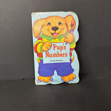Load image into Gallery viewer, Pup's Numbers (Amye Rosenberg) (Golden Sturdy Shape Book) -board
