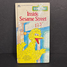 Load image into Gallery viewer, Inside Sesame Street (Golden Sturdy Books) (Jim Henson's Sesame Street Muppets) (Vintage Collectible 1999) -character board
