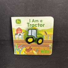Load image into Gallery viewer, I Am a Tractor (John Deere) -puppet board
